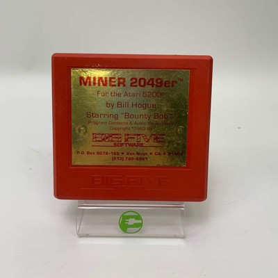 Miner 2049er (Atari 5200, 1983) Cartridge Only