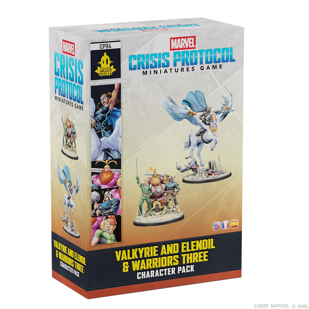 Marvel: Crisis Protocol   Valkyrie on Elendil - Warriors Three