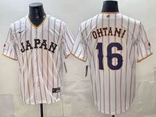 3 Colors Shohei Ohtani 16 WBC 2026 Samurai Japan Jersey All Stitched