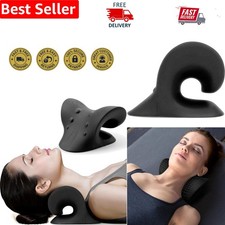 Cervical Traction Device - Portable Neck Stretcher for Pain Relief and Alignment