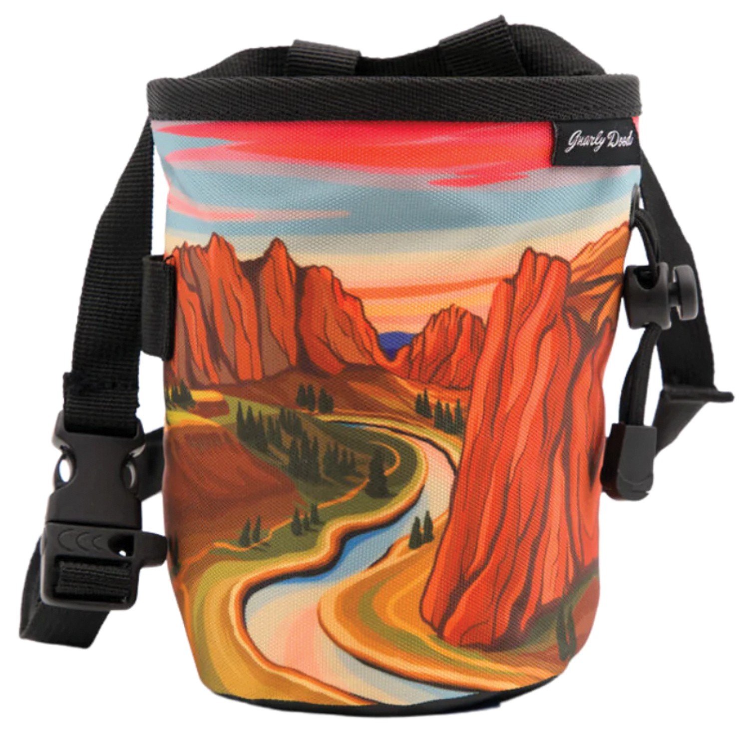 Угловатая сумка для мела Dood Smith Rock из прочного материала Cordura и эргономичная 5390₽