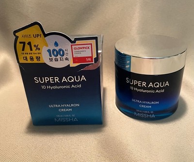 Missha Super Aqua Ultra Hyalron Cream Original 120 ML / 4.05 FL OZ