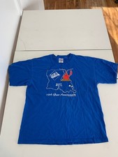 Vintage Sam's Club Shirt XL Scott Louisiana Festival Boudin Crawfish Sam Walton