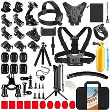 HONGDAK 65in 1 Action Camera Accessories Kit Compatible with GoPro Hero 12