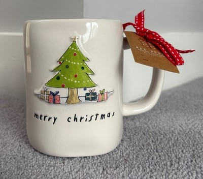 Rae Dunn Artisan Collection MERRY CHRISTMAS Tasse - NEU