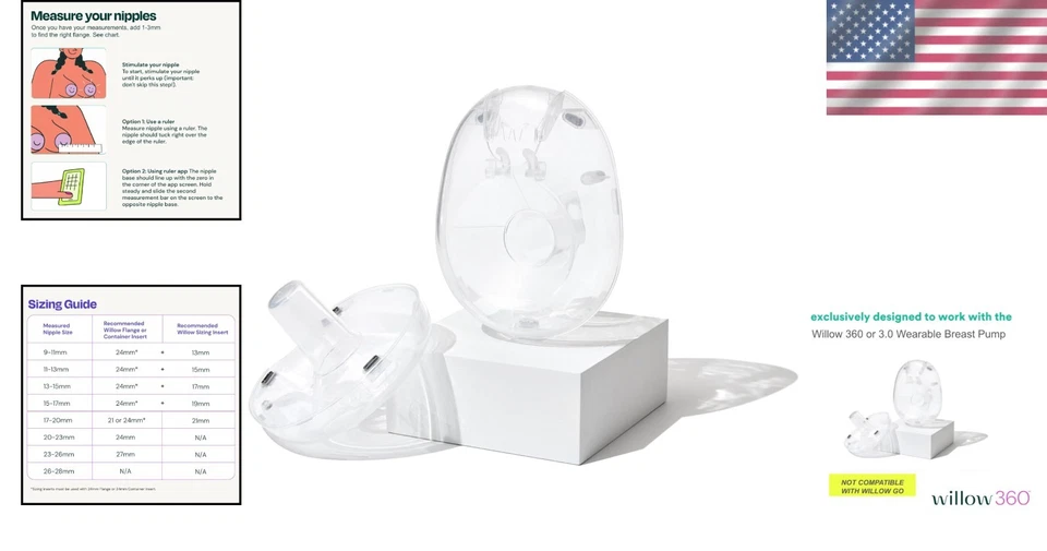 Juego de protector mamario - Compatible con extractor 360 Foto 2 de 4