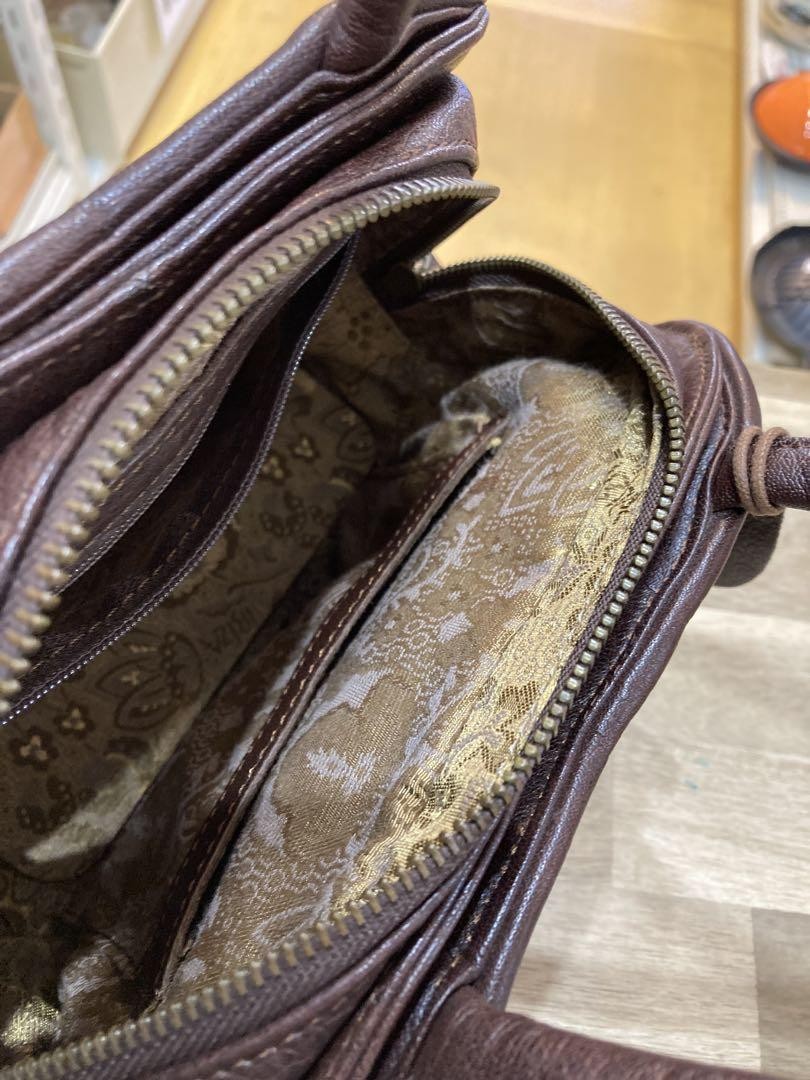 Ibiza Leather Bag Brown Patchwork - image 14