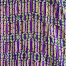 Handmade India Scarf Multicolor Geometric Boho Wrap Shawl Lightweight Made In In