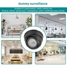 Imitation CCTV Camera LED Blinking Light Economical Safety Storefront