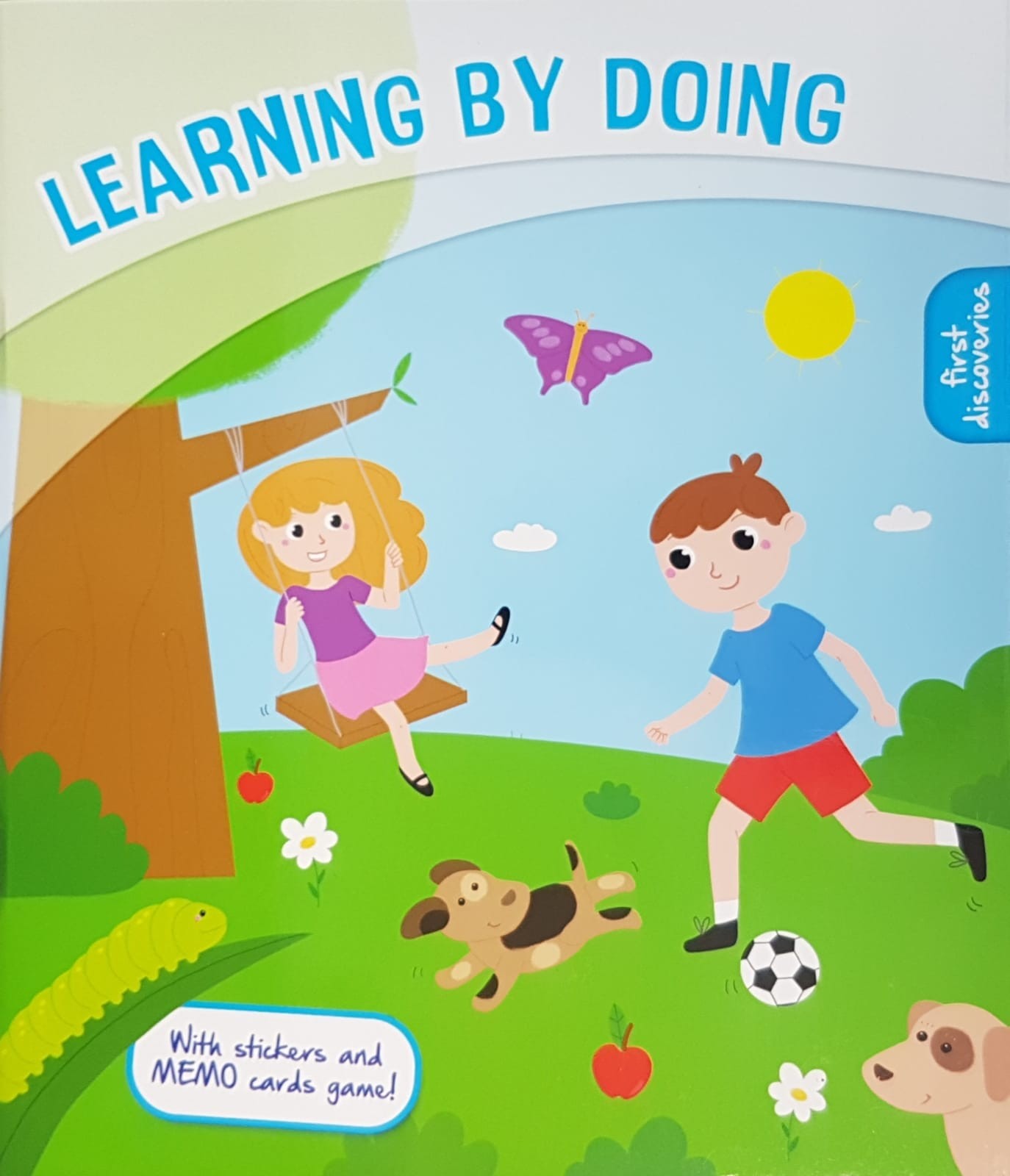 Learning By Doing: First Discoveries With Stickers & MEMO Cards Game- Paperback