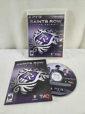 Saint's Row The Third -Sony PlayStation 3 PS3- CIB Complete Tested
