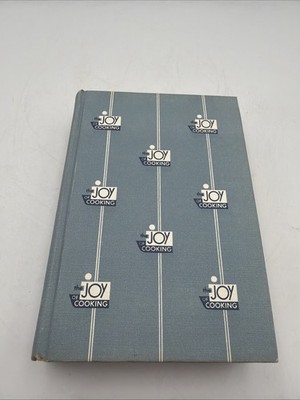 THE JOY OF COOKING Irma S Rombauer 1931 Edition 1953 Blue Hc Musty Smell