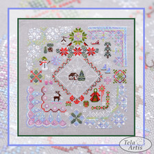 DIY Cross Stitch Embroidery Kit Winter symphony Christmas decor Craft Art Gift