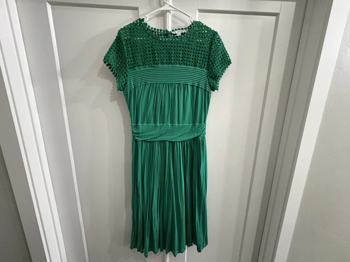 boden crochet dress Stella Maxi Crochet Dress - Shamrock Green