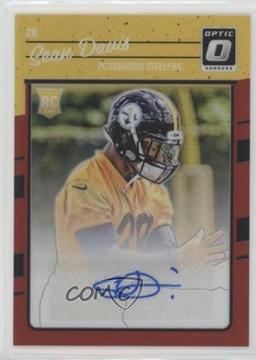 2016 Donruss Optic Red Signatures 46/50 Sean Davis #138 Rookie Auto RC 0t1