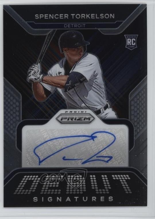 2022 Panini Prizm Debut Signatures Spencer Torkelson #DS-ST Rookie Auto RC 0e23