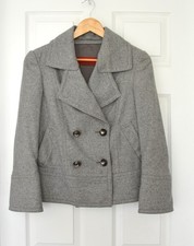 Carolina Herrera Women Jacket Virgen Wool Gra...