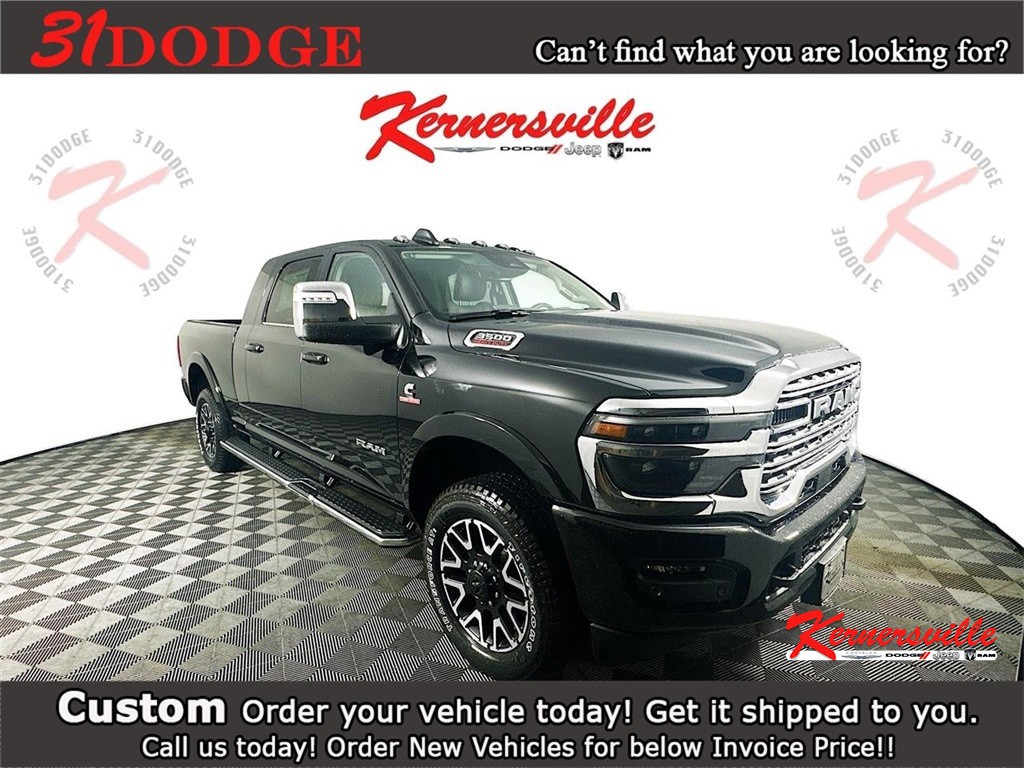 Image of 2025 Ram 3500 Limited Longhorn 14in 4WD 4dr Diesel Pickup Truck Heated Seats