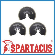 Spartacus 88mm Diamond Coated Multitool Segment Saw Blades