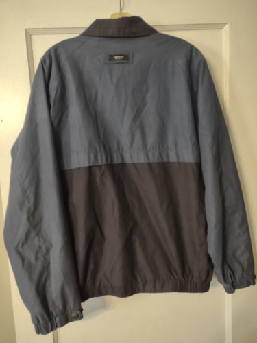 Men's Clairborne Outerwear Jacket Size XXL Microfiber Navy Blue - Picture 4 of 4