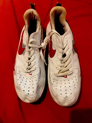 red and white air force 1 size 5