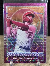 2021 Panini Chronicles - Overdrive Cody Bellinger #19 Purple Velocity