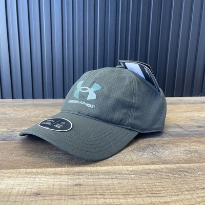 Under Armour UA Unisex One Size Fits All Green Teal ArmourVent Adjustable Hat