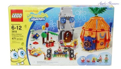 NEW Lego Sponge Bob BIKINI BOTTOM UNDERSEA PARTY Set 3818 SpongeBob Squarepants