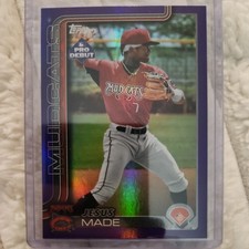 2025 Topps Pro Debut Baseball Jesus Made Purple Foil 98/299 #PD-39