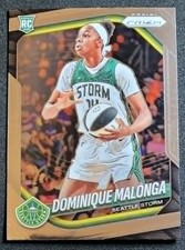 Dominique Malonga 2025 Panini Prizm WNBA #116 Seattle Storm Rookie Card RC
