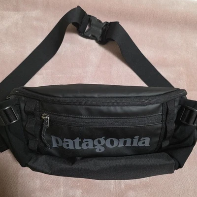 Patagonia Black Hole Waist Pack 5L Black Hip Pack Belt Bag Travel Crossbody - Image 1 of 4