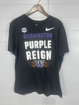 2017 Washington Huskies Purple Reign T-Shirt Men's XL PlayStation Fiesta Bowl