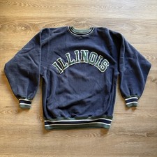 Vintage Champion Reverse Weave University Illinois Fighting Illini Sweatshirt XL