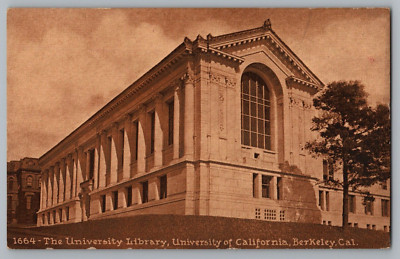 The University Library University of California Berkeley California Postcard