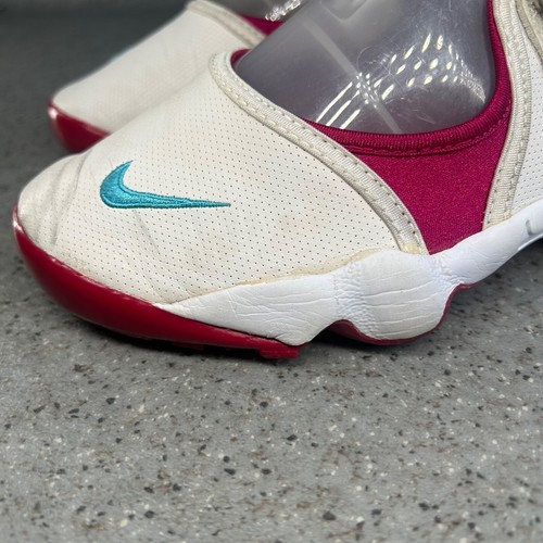 Nike Air Rift Womens Size 4.5 UK White Pink Holiday Summer Sandal Beach - Picture 5 of 10