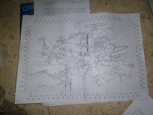 Errebi Delta Schlüsselfräsmaschine Schlüsseldienst Schlüsselkopiermaschine teile - Bild 20 von 24