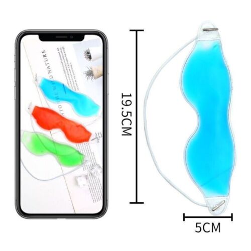 Relaxing Gel Eye Mask Cold Pack Warm Hot Heat Ice Cool Pad Puffiness Headache AU - Picture 6 of 20