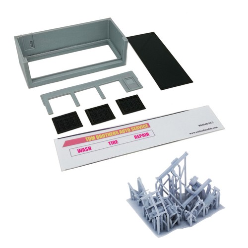 Outland Models Zubeh?r f��r maquetas de coches taller de coches y accesorios?r 1:64 - Imagen 4 de 4