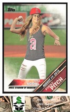 2016 Topps First Pitch (Series 2) #FP-5 Nina Agdal - Los Angeles Angels
