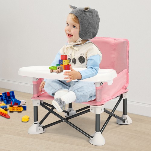 Portable Baby Toddler Chair Seat Folding Dining Table for Outdoor