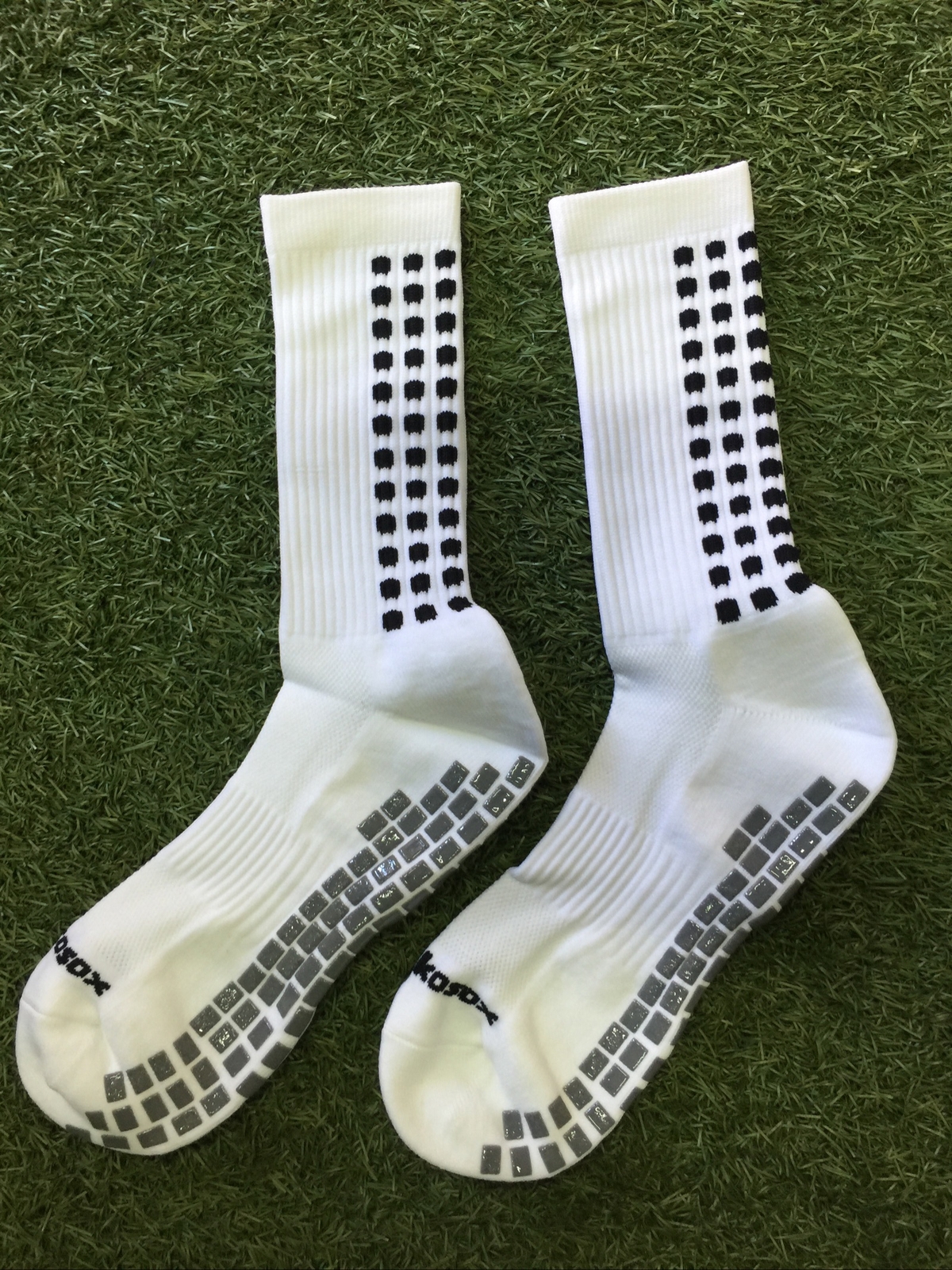 SAOLA Geko Calze Bianche Nere Allenamento 1 Paia Calze Taglia Unica Solo Uomo