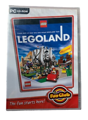 Legoland Spiel PC CD-ROM Kinder ''Create Virtual Legoland Park'' Retro