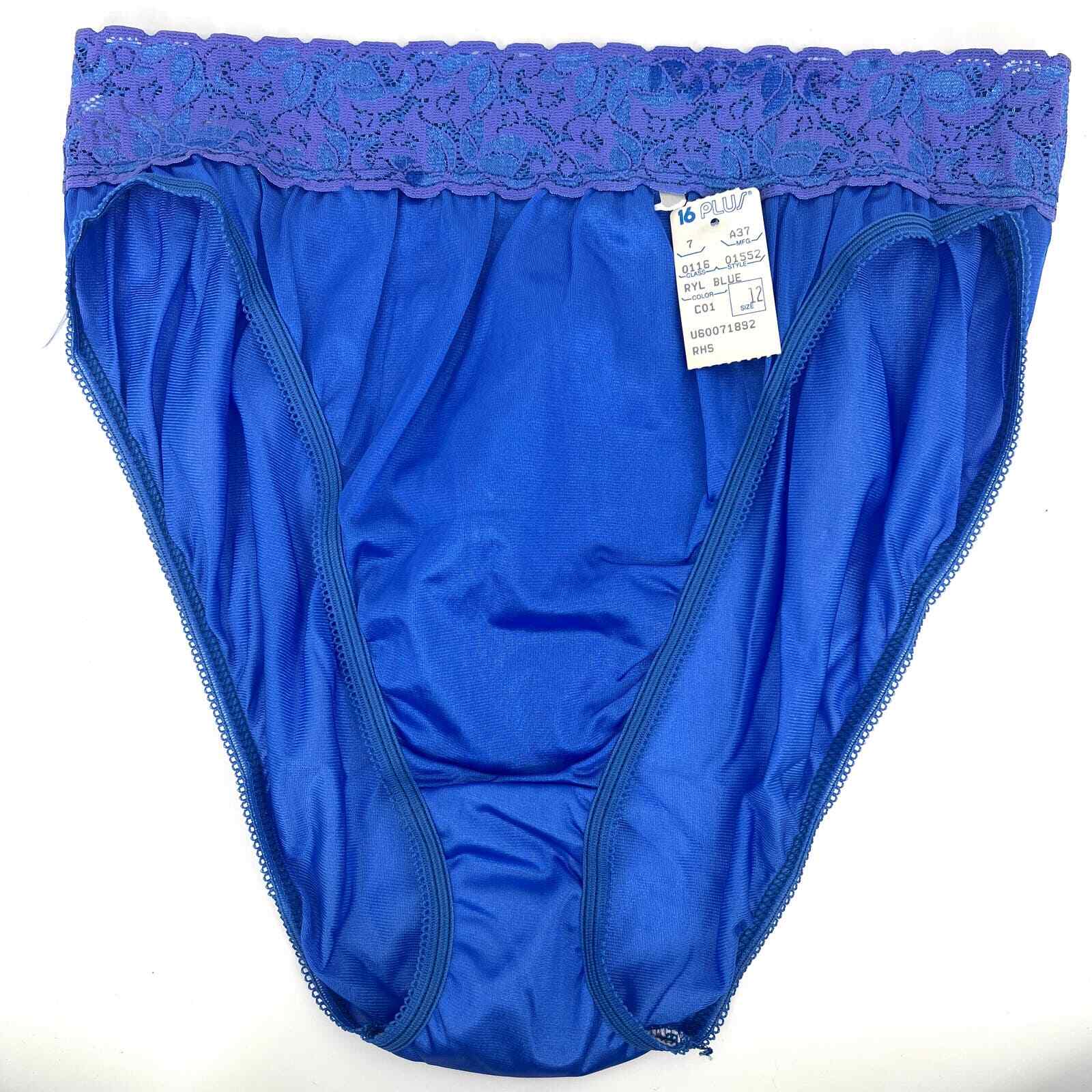 VTG East Tennessee Undergarment Co (RN 18915) Royal Blue Panty Lace Top