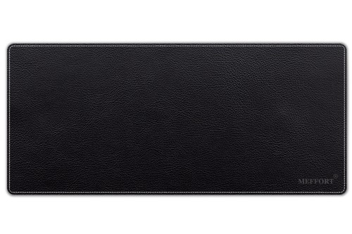 Extra Large Extended XXLG Leather Mouse Pad with Rubberized Base 35.4 X 15.7 In - Picture 7 of 9