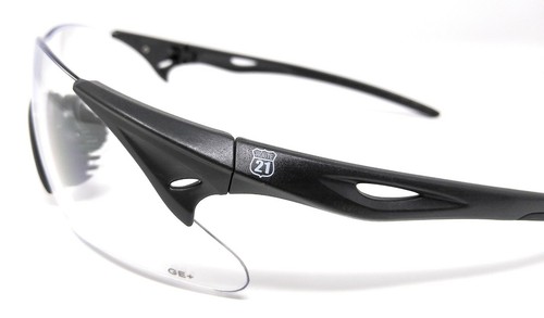 Clear Motorcycle Glasses/Shatterproof Anti-Fog UV400 Sunglasses and Free Pouch - Picture 4 of 6