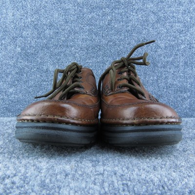 Nunn Bush Comfort Gel Men Derby Oxfords Shoes Brown Leather  display picture 3