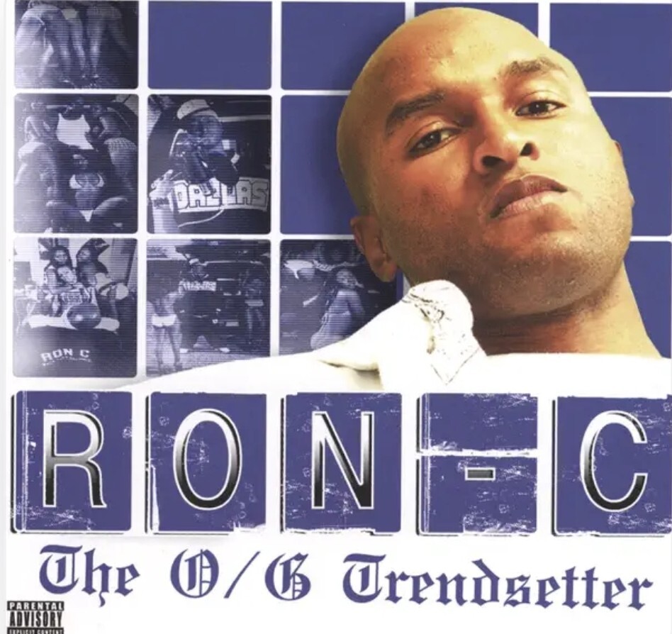 Ronnie Rons' CD 新品 OG PRESS GRAP Ron C - The O/G Trendsetter - CD Very Rare- Disc In Near Mint