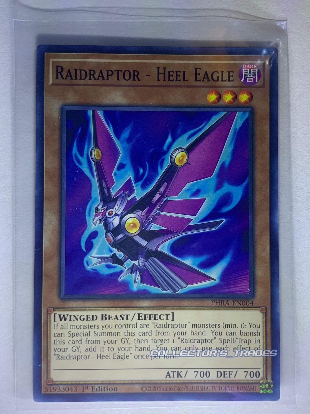"Raidraptor - Heel Eagle" PHRA-EN004 (C) Yu-Gi-Oh! Phantom Rage NM
