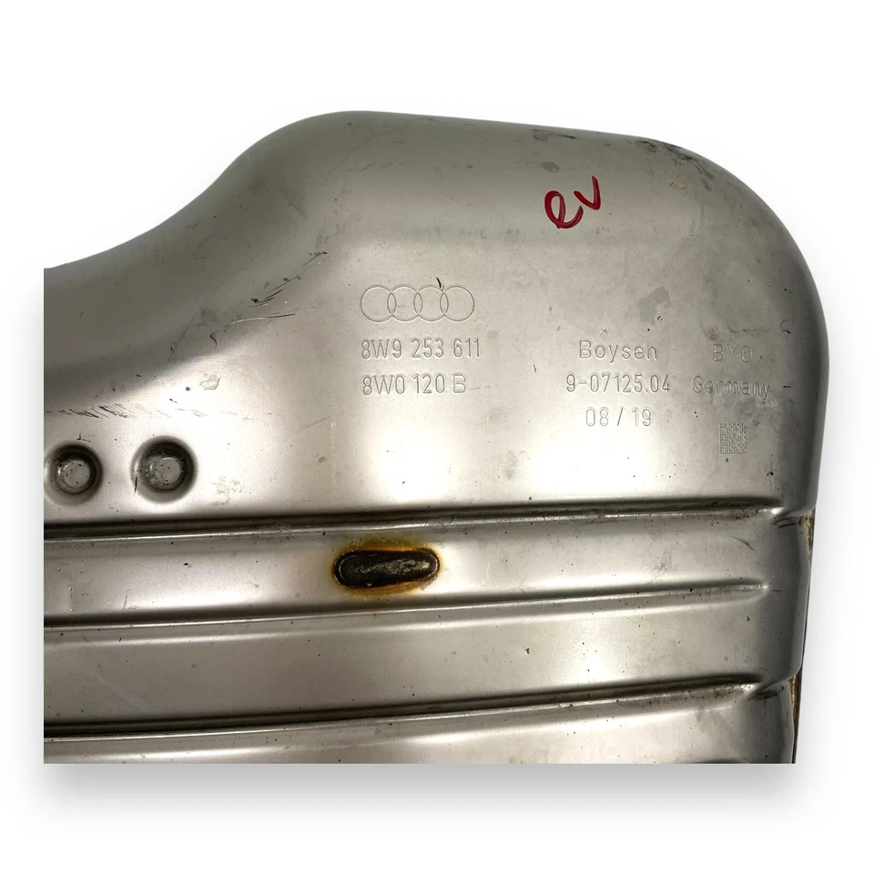 2018-2020 Audi A4 A5 rear left exhaust muffler tailpipe OEM 8W9253611 - Image 2 of 4