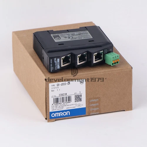 1PCS New In Box Omron GX-JC03 EtherCAT junction slave